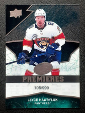 JAYCE HAWRYLUK RC 2018-19 UPPER DECK ICE 18-19 NO 75 #108/999         13863