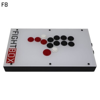 Fightbox F8 All Button Leverless Arcade Game Controller For PC/PS/Xbox/Switch