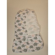 Halo Sleepsack Swaddle Adjustable Wearable Blanket Elephant Print 0-3 Months