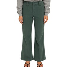 Vintage Selador Bell Bottoms 70s Corduroy Pants High Pocket Cotton Green 26x31