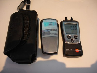Testo 510 Differenzdruckmessgerät (Manometer) Sanitär Prüfgerät 