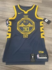 Nike Golden State Warriors Steph Curry City Edition Authentic Men’s Sz Small 40