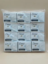 Dove Cream Beauty Bar Travel Size Soap .88 oz each 12 PACK Moisturizing Classic