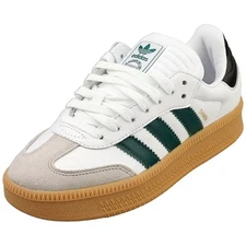 adidas Samba Xlg Unisex Fashion Sneakers in White Green - 5 US