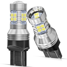 7440 7443 LED Bulbs for Reverse Lights, 6000K White 7441 7444 T20 W21W with P...