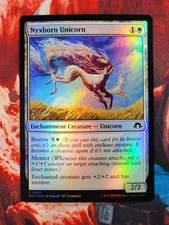 Nyxborn Unicorn Foil Modern Horizons 3 Magic Gathering MTG MH3