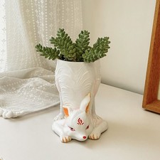 Süßer Fuchs Design Pflanzenhalter für Tischdeko - 10 13,9 12,4 cm Größe