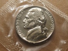 1957 Gem Proof Jefferson Nickel in Original Cellophane - Superb Coin