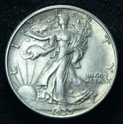 1939-S 50C Walking Liberty Half Dollar AU ~ 25518