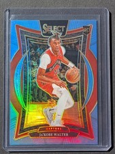 2024-25 Panini Select Ja'Kobe Walter #96 Light Blue Prizm #/299