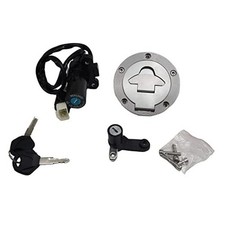 Ignition Switch Gas Fuel Tank Cap Seat Lock Key Set Compatible For Yamaha YZF