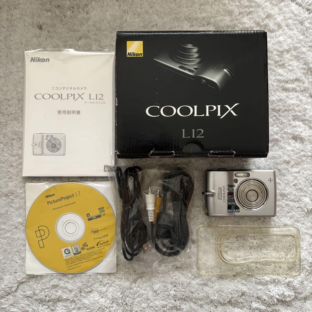 Nikon Coolpix L12 デジタルカメラ シルバー Amazon.com : Nikon Coolpix L12 7MP Digital Camera with 3x