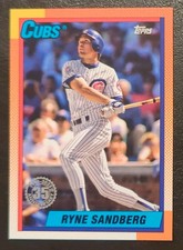 2025 Topps Series 1 Ryne Sandberg '90 Anniversary Insert #T90-71