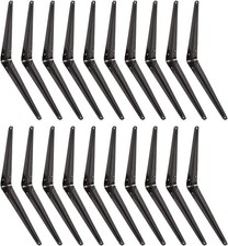 20 Pack 12 x 10 Inch Metal L Heavy Duty Floating Shelf Brackets