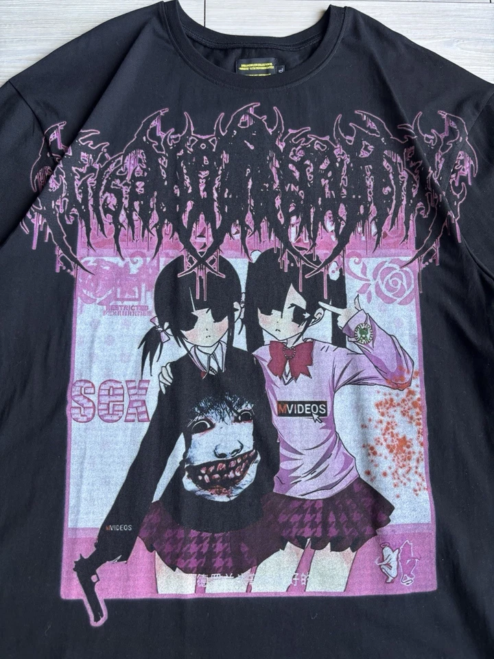 Camiseta Droland Miller V5 Colección “Paradise” Anime Niña M-Video Negra Talla XL Foto 3 de 4