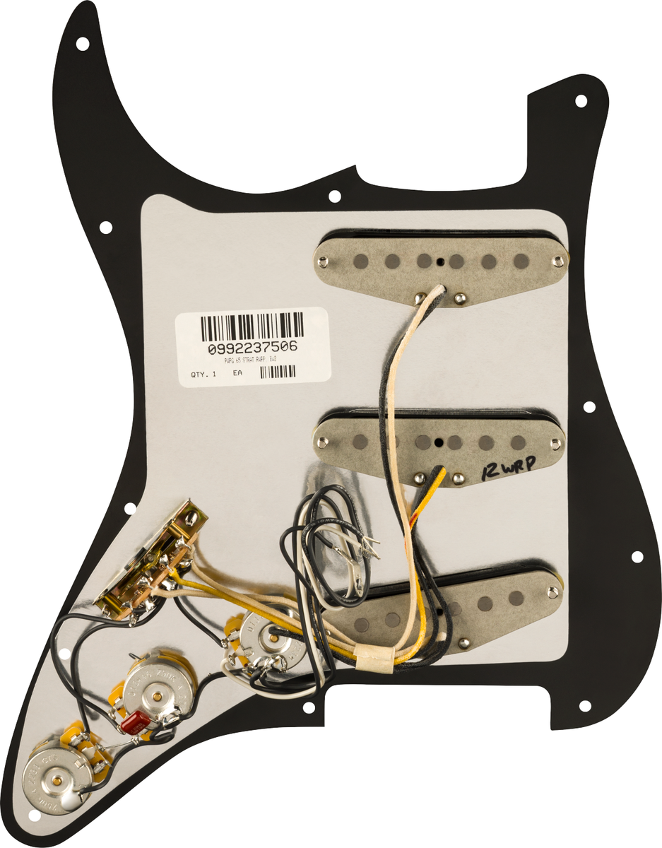 RWRP Mid Fender PURE VINTAGE 65 Pre-Wired LOADED PICKGUARD Strat