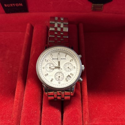 Michael Kors Ritz Silver-Tone MK5020 Wrist Watch for Women
