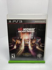 Midway Arcade Origins PS3 Classic Arcade Retro Collection Video Game No Manual
