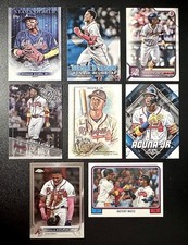 RONALD ACUNA JR 2022 BOWMAN, TOPPS, CHROME, FIRE, HERITAGE (BASE & INSERTS)