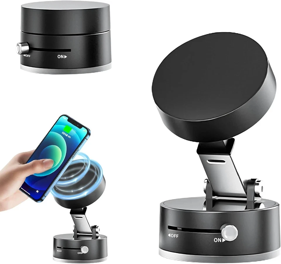 Supporto Auto Universale Per Smartphones Telefono Cellulare Magnetico Mag Safe - Immagine 2 di 3