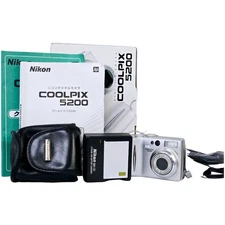Nikon COOLPIX 5200 Compact Digital Camera Tested Working Japan