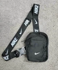 Nike Crossbody Mini Sling Bag Shoulder Chest Travel 5x7 Unisex Black