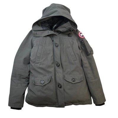 Canada Goose Damen Montebello Parka Daunenjacke Grau Größe M / UK 10
