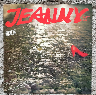 FALCO ''JEANNY'' - PART I, Maxi, Vintage (1985), 1st press, MASTERING (BN), NL
