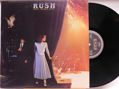Rush Rock LP Exit Stage Left on Mercury