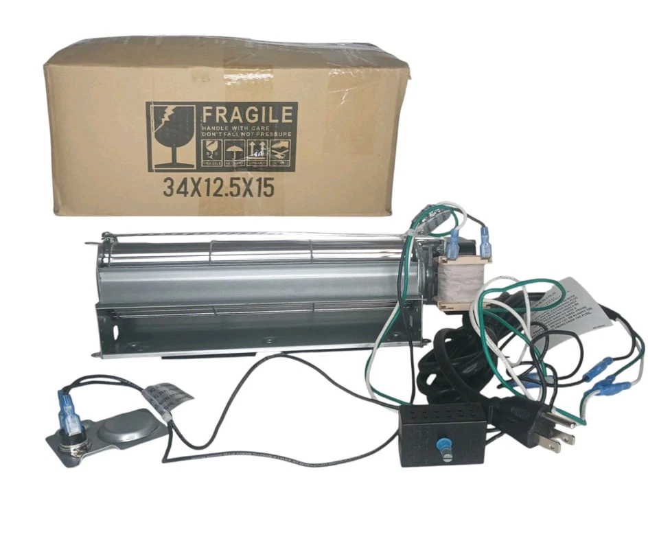 替换 GFK4B 吹风机风扇套件 加热器 Temco Majestic Lennox Monessen CFM — 第 2/4 张图片