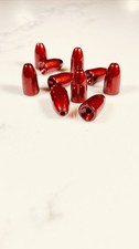 5/16 oz RED CHROME Tungsten Worm Weights 10 Pack Lead-Free