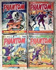 4 x PHANTOM - Nr. 128, 144, 151 + 198 - Comic Sammlung - Comic Konvolut