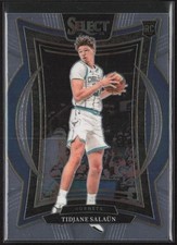 2024-25 Panini Select Concourse #95 Tidjane Salaun Rookie Charlotte Hornets RC