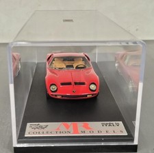 MR Collection Lamborghini Miura S Salone Di Pari 1/43 Scale Red Limited 487/499