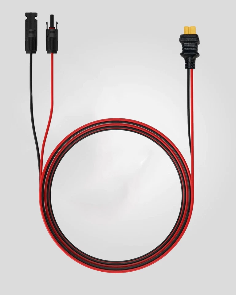 ALLPOWERS MC-4 to XT60 1.5M/4.9FT Verlängerungskabel für Powerstation