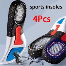 Shock Absorbing Sports Insoles Men Women Arch Support Breathable Comfortable