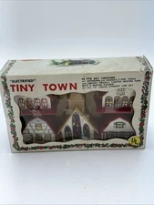 Vintage Electrified Tiny Town Houses Cathedral