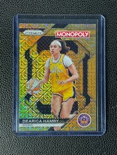 2024 Prizm WNBA Monopoly - Dearica Hamby - Gold /500 - 21073