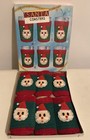 Vintage Dan-Dee Imports Santa Christmas Terrycloth Coaster Koozie Sleeve Set 6 — photo 1