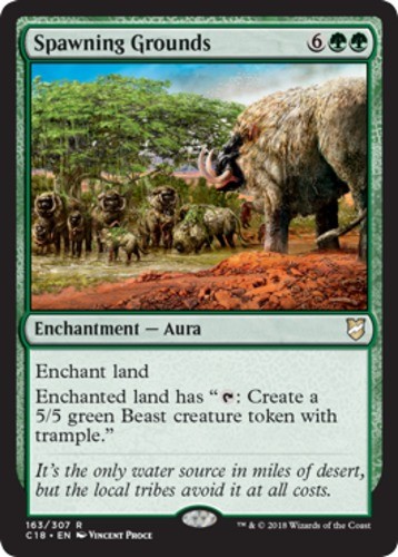 Spawning Grounds~163/307~NM~(C18) - Commander 2018~MTG