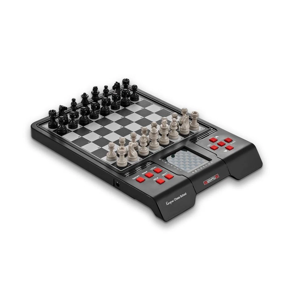 Millennium Schachcomputer Karpov Schachschule M805 Deutsch Schach-Lerncomputer - Bild 2 von 4