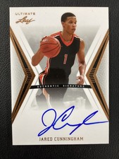 2012-13 Leaf Signature Series #BA-JC2 Jared Cunningham Auto Gold Oregon State