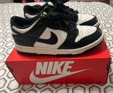 Size 5Y GS - Nike Dunk Low Black/White