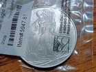 2009 1$ American Eagle 1oz Fine Silver Dollar Coin Uncirculated Walking Liberty