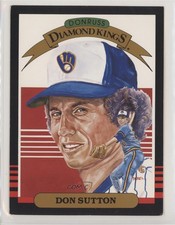1985 Donruss Super DK's Don Sutton #16 HOF 5hy
