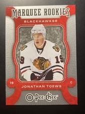 2007-08 O-Pee-Chee Marquee Rookies #517 Jonathan Toews Rookie Card RC. rookie card picture