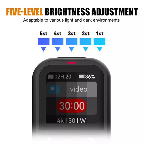 For GoPro Hero 13/12/11/10/9/MAX Mini Handheld Bluetooth Remote Control NEW - Picture 15 of 19