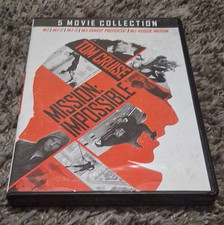 Mission: Impossible 5 Movie Collection DVD Box Set 5-Disc Widescreen PG-13