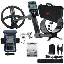 XP Deus Metal Detector w/ Remote, 9" X35 Coil & Waterproof Kit | DEUS22RC B01C