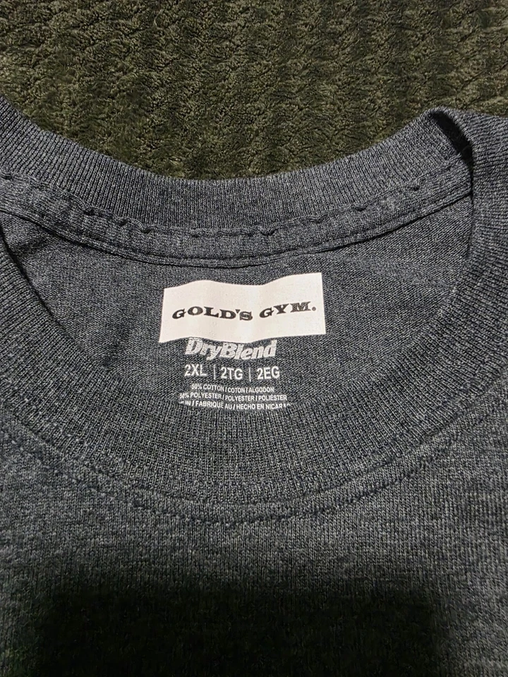 Gold's Gym 复古 T 恤 2XL — 第 2/2 张图片